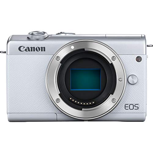 Canon EOS M200 White Mirrorless Camera Body