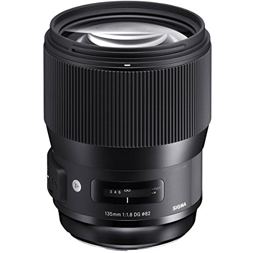 Sigma 135mm f/1.8 Art DG HSM Prime Lens for Canon EF-Mount